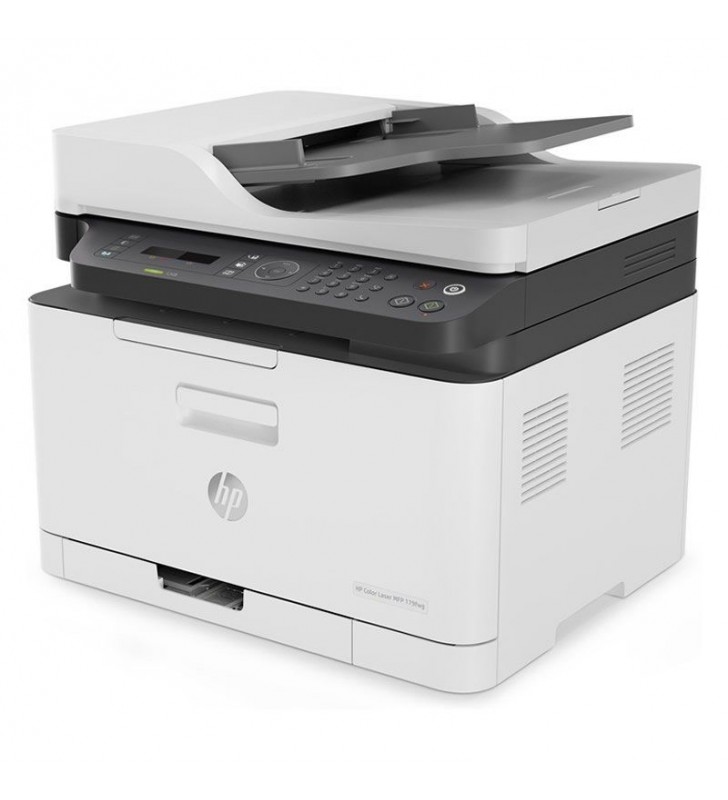 MULTIFUNCIÓN HP LÁSER COLOR WIFI CON FAX 179FNW - 19/4PPM ISO - SCAN 600*600PPP ÓPTICA - ADF - LAN - TONER 117A BK/C/Y/M
