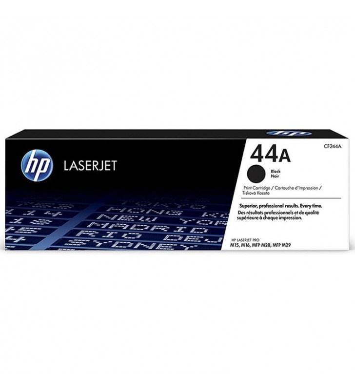 TONER NEGRO HP CF244A - Nº 44A - 1000 PÁGINAS - COMPATIBLE SEGÚN ESPECIFICACIONES
