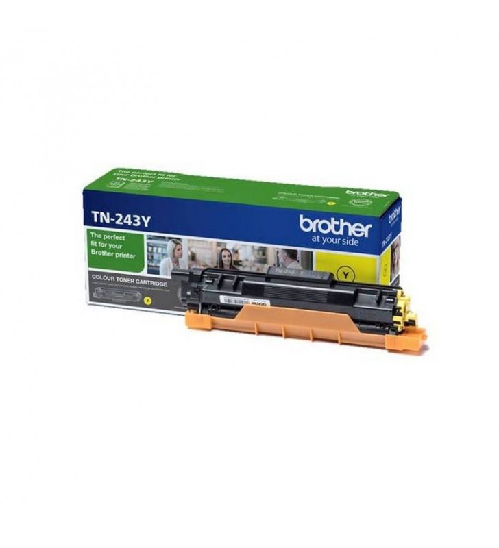 TONER AMARILLO BROTHER TN243Y - 1000 PÁGINAS - COMPATIBLE SEGÚN ESPECIFICACIONES