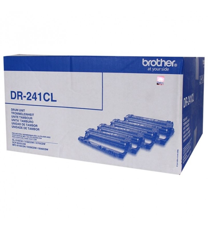 UNIDAD DE TAMBOR BROTHER DR241CL - 1XCOLOR CMYK - PARA IMPRESORAS DCP-9020CDW/HL-3140CW/HL-3150CDW/HL-3170CDW/MFC-9140CDN/MFC-93