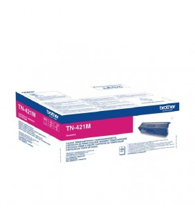 TONER MAGENTA BROTHER TN421M - 1800 PÁGINAS - COMPATIBLE SEGÚN ESPECIFICACIONES
