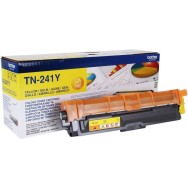 TONER AMARILLO BROTHER TN241Y - 1400 PÁGINAS - COMPATIBLE SEGÚN ESPECIFICACIONES
