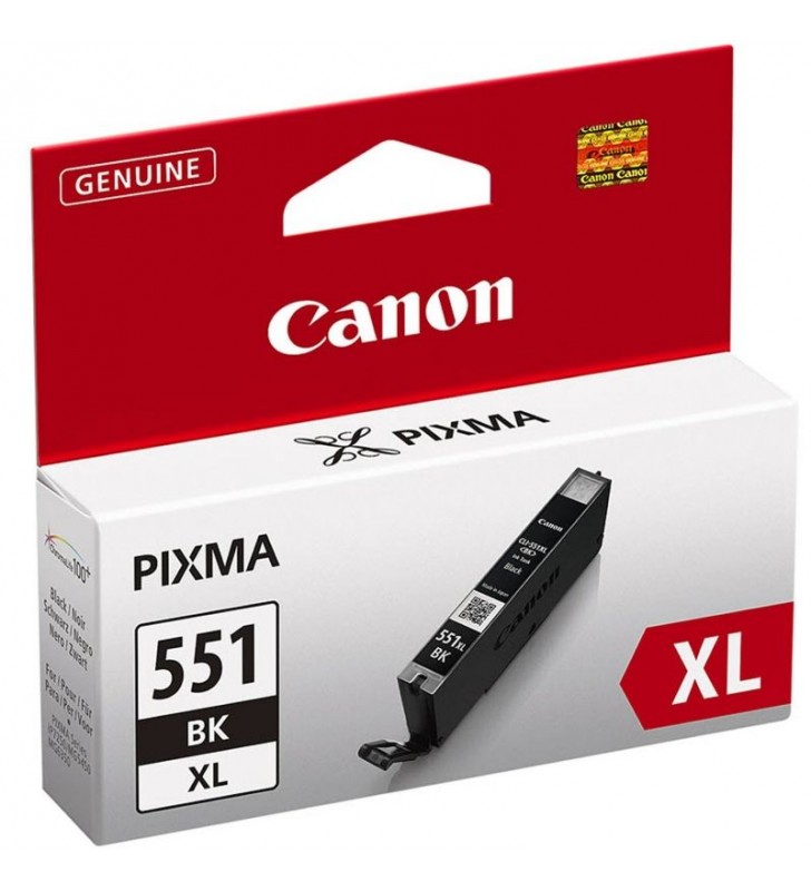 CARTUCHO DE TINTA NEGRO CANON CLI-551BK XL MG6350/MG5450