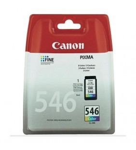CARTUCHO DE TINTA COLOR CANON CLI-546 9ML COMPATIBLE CON MG2450/MG2550