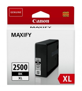CARTUCHO TINTA CANON PGI-2500XL BLACK - ALTA CAPACIDAD - 70 ML - 2500 PÁGINAS - COMPATIBILIDAD SEGÚN CARACTERÍSTICAS