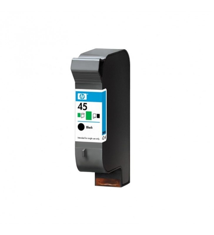 CARTUCHO NEGRO HP Nº45 42ML  - 850C/820C/815C/870C/720C/722C/1120C/710C/970CXI/930/950/960/1220