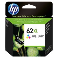 CARTUCHO COLOR HP Nº62XL - 415 PÁGINAS - PARA ENVY 5640 / ENVY 7640 / OFFICEJET 5740