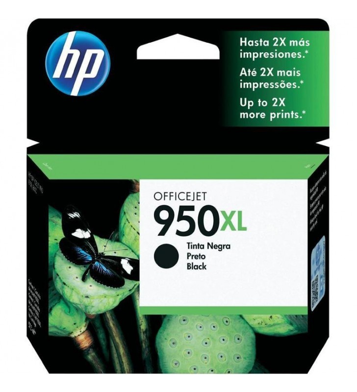 CARTUCHO NEGRO HP Nº950XL PARA OFFICEJET PRO 8600