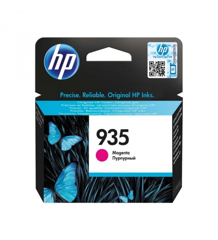 CARTUCHO MAGENTA HP Nº935 - 400 PÁGINAS - PARA OFFICEJET PRO 6830 / 6230