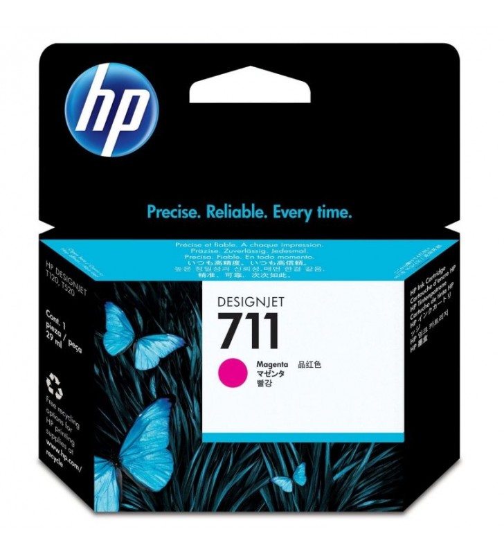 CARTUCHO MAGENTA HP Nº711 PARA HP DESIGNJET T520 EPRINTER
