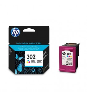 CARTUCHO COLOR HP Nº302 - 165 PÁGINAS APROX. - PARA DESKJET 1110/2130/2132/2134/3630 / OFFICEJET 3830/3832/3833/3834