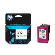 CARTUCHO COLOR HP Nº302 - 165 PÁGINAS APROX. - PARA DESKJET 1110/2130/2132/2134/3630 / OFFICEJET 3830/3832/3833/3834