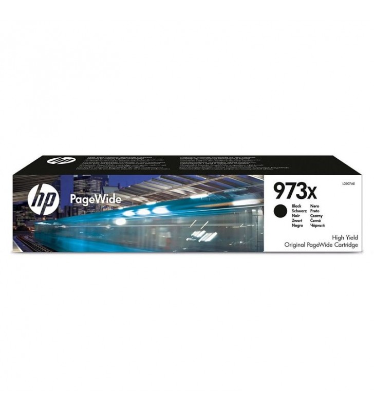 CARTUCHO NEGRO HP PAGEWIDE 973X - 10000 PÁGINAS - PARA PAGEWIDE PRO 477 / 452
