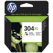 CARTUCHO COLOR HP Nº304XL - 300 PÁGINAS - PARA DESKJET 3720/3730/3732/2630