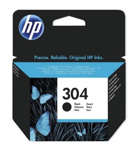 CARTUCHO NEGRO HP Nº304 - 120 PÁGINAS - PARA DESKJET 3720/3730/3732/2630