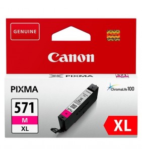 CARTUCHO DE TINTA MAGENTA CANON CLI-571XL - 11ML - COMPATIBLE SEGÚN ESPECIFICACIONES