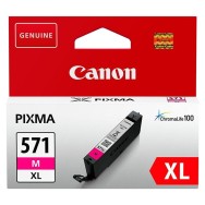 CARTUCHO DE TINTA MAGENTA CANON CLI-571XL - 11ML - COMPATIBLE SEGÚN ESPECIFICACIONES