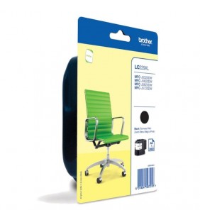 CARTUCHO DE TINTA NEGRA BROTHER LC229XLBK - HASTA 2400PAG - COMPATIBLE SEGÚN ESPECIFICACIONES