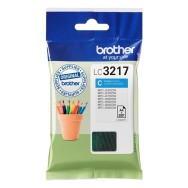 CARTUCHO DE TINTA CIAN BROTHER LC3217C - APROX. 550 PÁGINAS - COMPATIBLE SEGÚN ESPECIFICACIONES