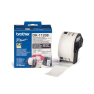CINTA DE ETIQUETAS DE PAPEL TÉRMICO BROTHER DK11208 - BLANCO - 38MMX90MM - 400 ETIQUETAS