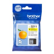 CARTUCHO DE TINTA AMARILLO BROTHER LC3211Y - 200 PÁGINAS - COMPATIBLE SEGÚN ESPECIFICACIONES