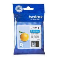 CARTUCHO DE TINTA CIAN BROTHER LC3211C - 200 PÁGINAS - COMPATIBLE SEGÚN ESPECIFICACIONES