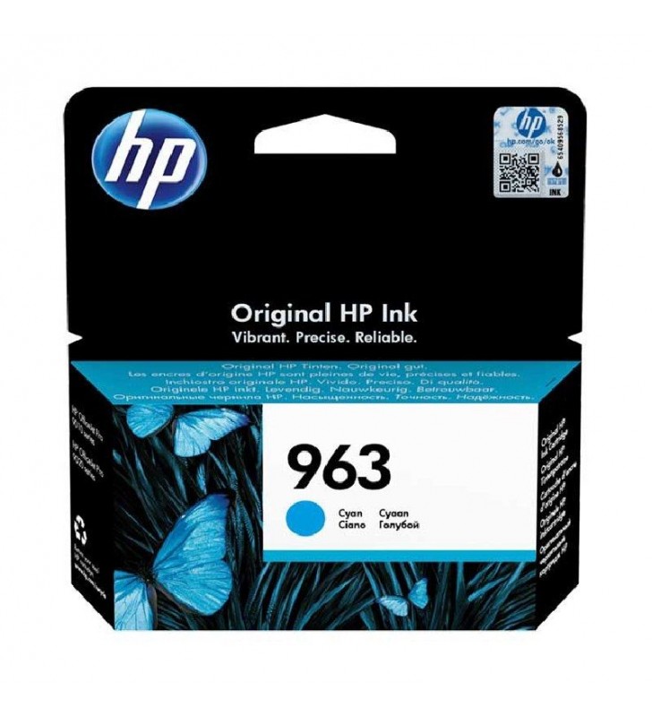 CARTUCHO DE TINTA CIAN HP Nº963 - 700 PÁGINAS - COMPATIBLE SEGÚN ESPECIFICACIONES