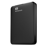 DISCO DURO EXTERNO WESTERN DIGITAL 2TB ELEMENTS PORTABLE - 2.5'/6.35CM - USB 3.0 - NEGRO