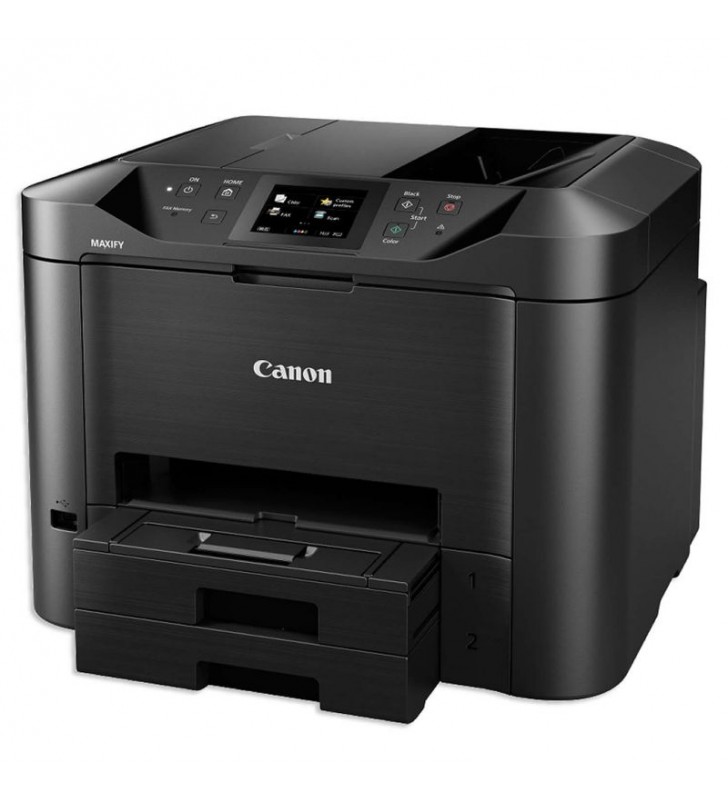 MULTIFUNCIÓN CANON WIFI CON FAX MAXIFY MB5450 - 24/15.5 IPM - DUPLEX - SCAN DOBLE CARA - ADF - USB - LAN - CASETE 2X250 HOJAS  -