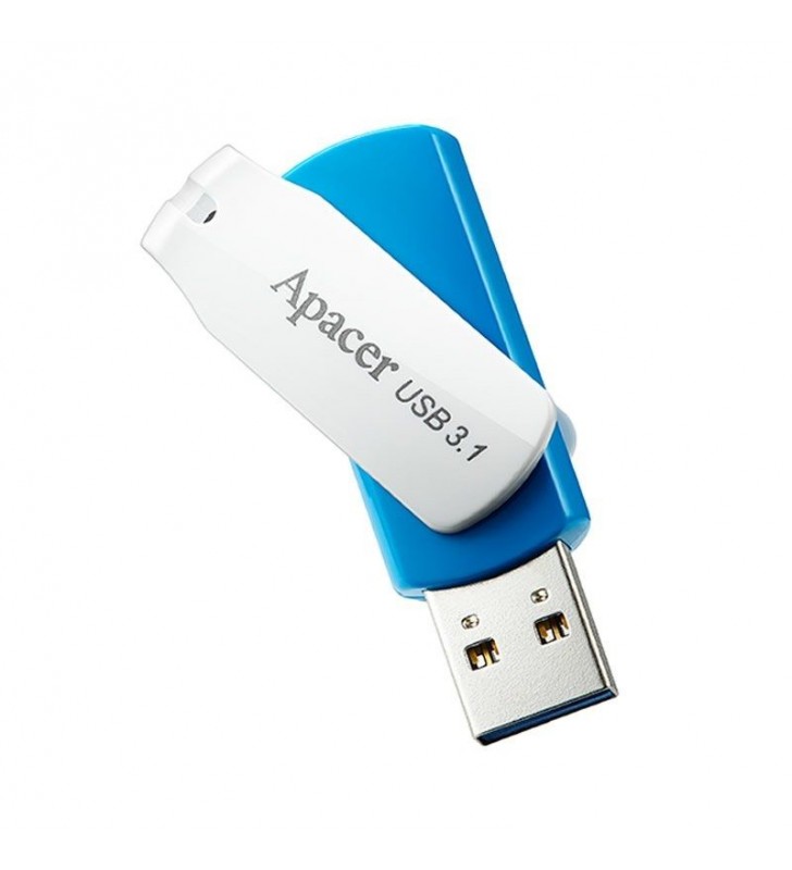 PENDRIVE APACER AH357 64GB OCEAN BLUE - USB 3.1 - COMPATIBLE WINDOWS/MAC/LINUX
