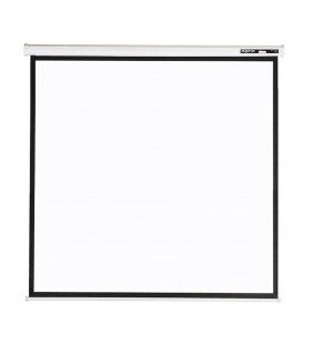 PANTALLA DE PROYECCION APPROX 200X200 ALTA CALIDAD TELA BLANCO MATE BORDES NEGROS 3CM