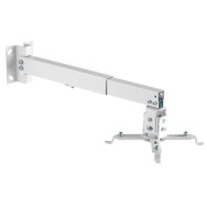 SOPORTE DE TECHO/PARED PARA PROYECTOR AISENS CWP01TSE-049 - HASTA 20KG - INCLINABLE / EXTENSIBLE - PASACABLES - BLANCO