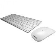 TECLADO MINI Y RATÓN ÓPTICO INALÁMBRICO TACENS LEVIS COMBO 1200/2000DPI BLANCO