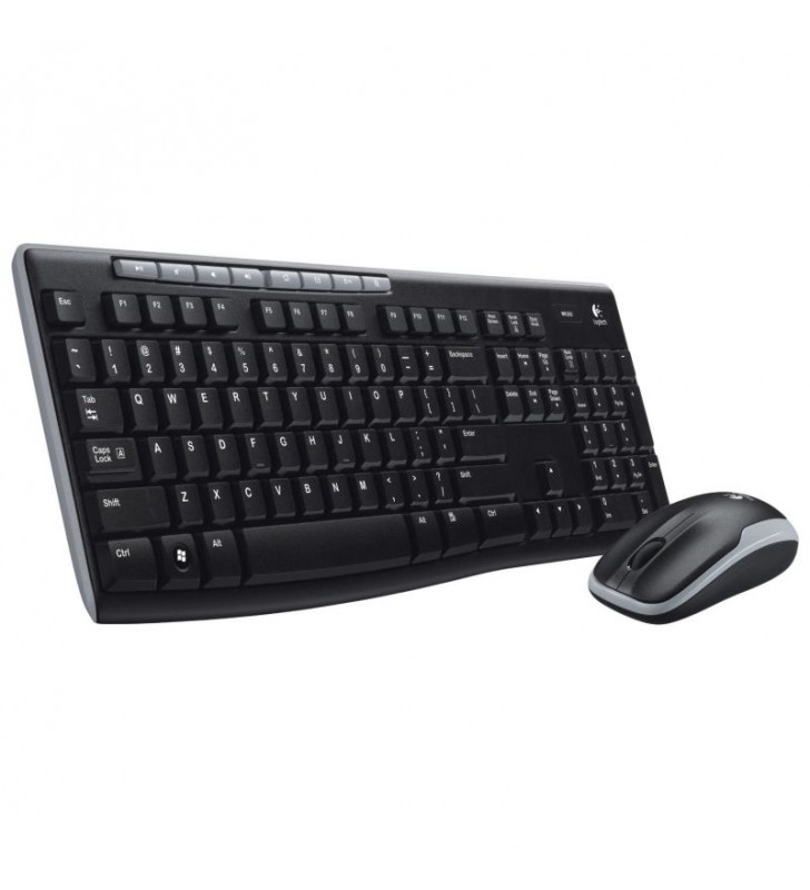 TECLADO Y RATÓN INALÁMBRICOS LOGITECH DESKTOP MK270 2.4GHZ USB  NEGRO 920-004513