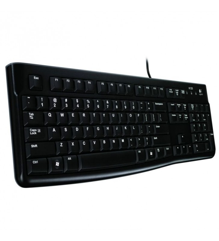 TECLADO CON CABLE LOGITECH K120 USB NEGRO RETAIL 920-002499