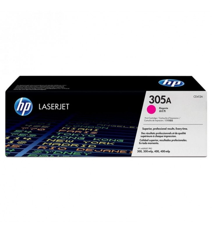 TONER MAGENTA HP Nº305A 2600 PÁGINAS PARA M351 / M375 / M451 / M475 / M375NW / M451DN / M451DW / M451NW / M475DN
