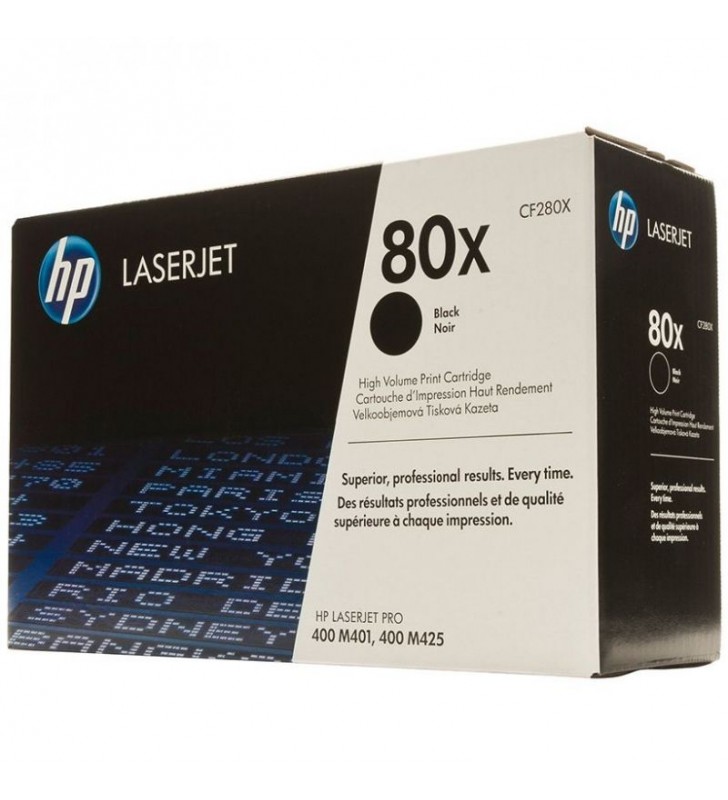 TONER NEGRO HP Nº80X 6900 PÁGINAS PARA HP LASERJET PRO 400 M401 / M425
