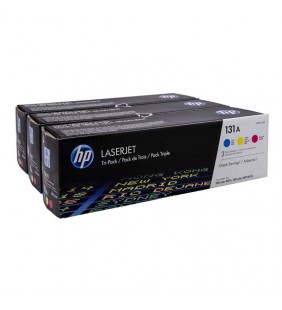PACK TONER COLOR HP Nº131A - 1XCF211A CIAN - 1X CF212A AMARILLO - 1XCF213A MAGENTA - 1800 PAG POR TONER - COMP. CON LASERJET PRO
