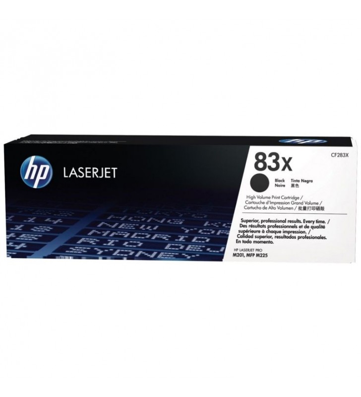 TONER NEGRO HP Nº83X - 2200 PÁGINAS - COMPATIBLE CN LASERJET PRO M202N/DW / MFP M225DN/M225DW