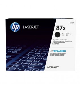 TONER NEGRO HP CF287X JETINTELLIGENCE - Nº87X - 18000 PÁGINAS - COMPATIBLE CON LASERJET ENTERPRISE M506DN/M506X/ MFP527