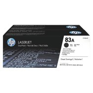 PACK 2 CARTUCHOS DE TONER NEGRO HP Nº83A - COMPATIBLE CON LASERJET M125 / MFP M127 / M201 / MFP M225