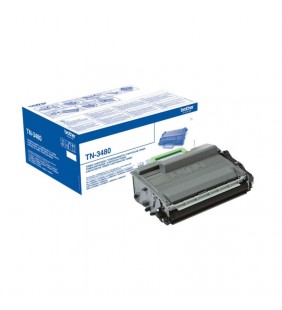 TONER NEGRO BROTHER TN3480 - APROX. 8000 PÁGINAS - COMPATIBLE SEGÚN ESPECIFICACIONES