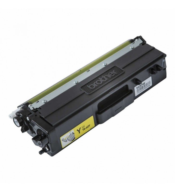 TONER AMARILLO BROTHER TN423Y - 4000 PÁGINAS - COMPATIBLE SEGÚN ESPECIFICACIONES