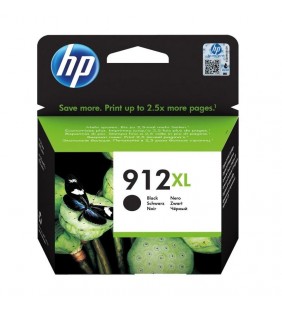 CARTUCHO DE TINTA NEGRO HP Nº912XL - 825 PÁGINAS - COMPATIBLE SEGÚN ESPECIFICACIONES