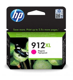 CARTUCHO DE TINTA MAGENTA HP Nº912XL - 825 PÁGINAS - COMPATIBLE SEGÚN ESPECIFICACIONES