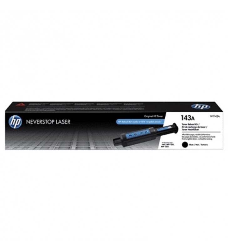 KIT DE RECARGA TONER ORIGINAL NEGRO HP NEVERSTOP 143A - 2500 PÁGINAS - COMPATIBLE SEGÚN ESPECIFICACIONES