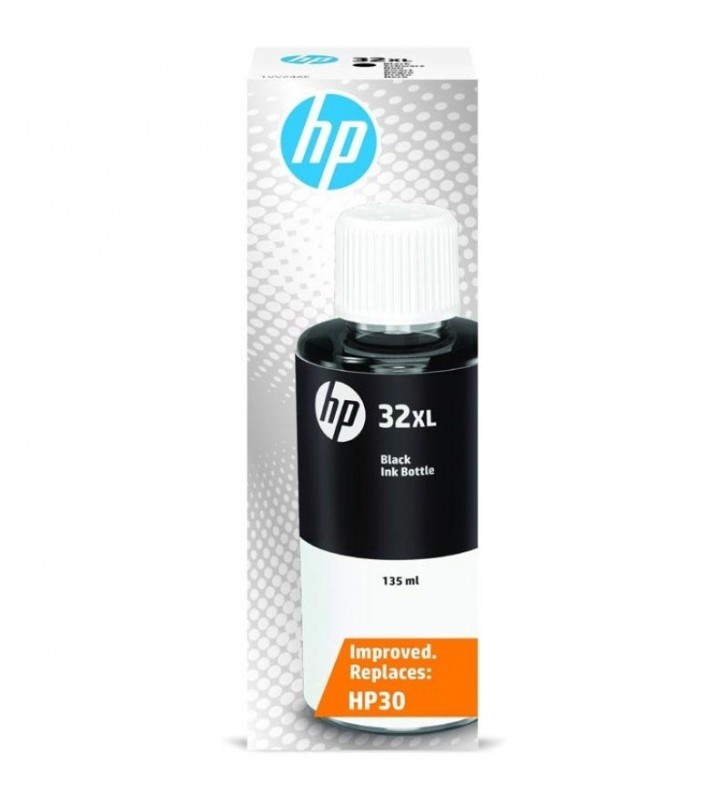 BOTELLA DE TINTA NEGRA HP Nº32XL - CONTENIDO 135ML - 6000 PÁGINAS - COMPATIBLE SEGÚN ESPECIFICACIONES