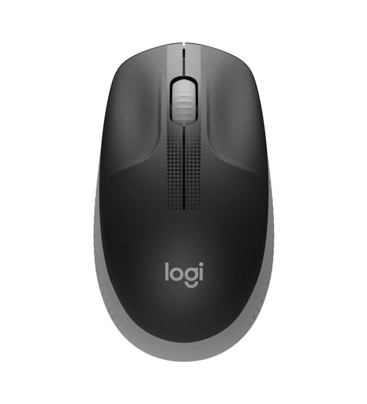 Ratón Inalámbrico Logitech M190/ Hasta 1000 DPI/ Gris Medio