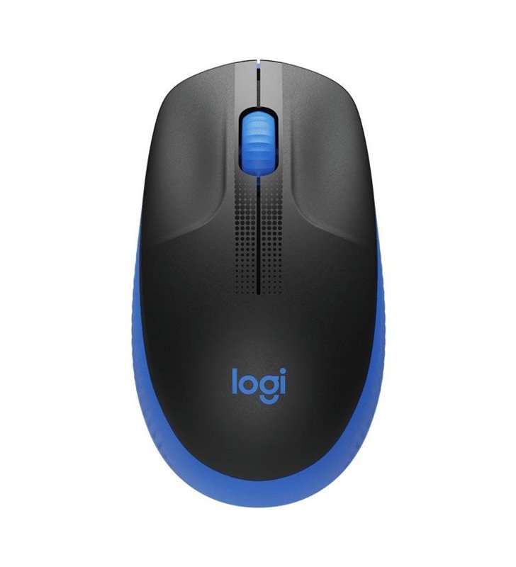 Ratón Inalámbrico Logitech M190/ Hasta 1000 DPI/ Azul
