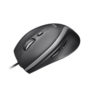 Ratón Logitech M500S/ Hasta 4000 DPI/ Negro